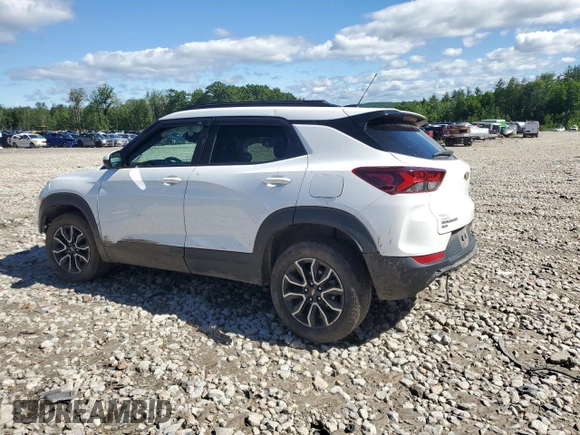 2022 Chevrolet TrailBlazer ACTIV with VIN KL79MSSL4NB146005, listed as a Copart auction lot 60079514 with 24,769 mi miles and Salvage Title. Bid and sale history available at DreamBid. Image 2.