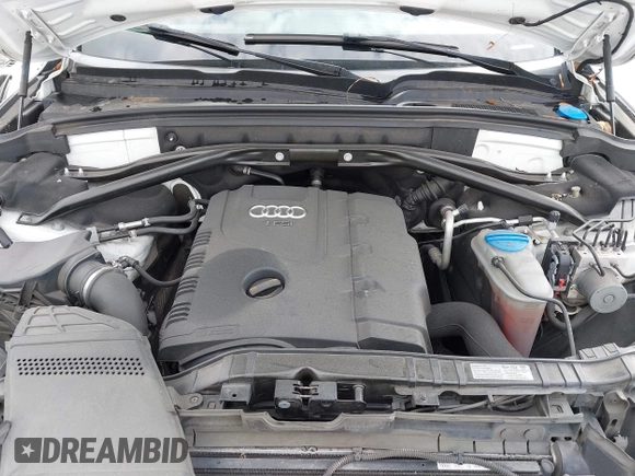 2013 Audi Q5 Premium with VIN WA1CFAFP8DA083693, listed as a IAAI auction lot 42129204 with 120,884 mi miles. Bid and sale history available at carsss.com. Image 10.