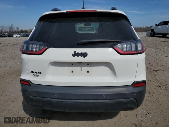 2019 Jeep Cherokee Latitude Plus with VIN 1C4PJMLB5KD294586, listed as a Copart auction lot 46509555 with 55,779 mi miles and Salvage title. Bid and sale history available at DreamBid. Image 6.