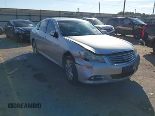2008 Infiniti M with VIN JNKAY01E28M601307, listed as a IAAI auction lot 41312040 with 159,122 mi miles and . Bid and sale history available at carsss.com. Image 1.