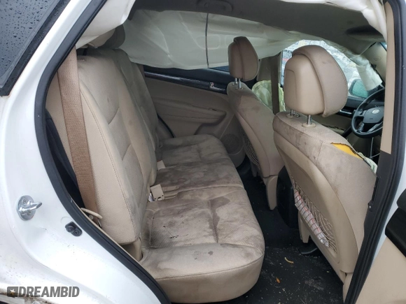 2012 Kia Sorento LX with VIN 5XYKT3A16CG239589, listed as a Copart auction lot 86520854 with 134,523 mi miles and Non Repairable. Bid and sale history available at carsss.com. Image 11.