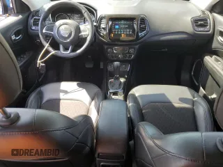 2020 Jeep Compass Latitude with VIN 3C4NJCBB4LT229808, listed as a Copart auction lot 55674375 with 48,892 mi miles and Salvage title. Bid and sale history available at DreamBid. Image 8.