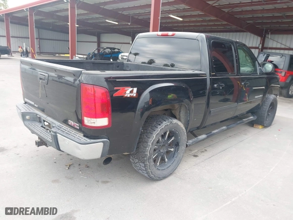 2008 GMC Sierra 1500 SLE1 with VIN 2GTEK13M681197342, listed as a IAAI auction lot 42061797 with 254,291 mi miles. Bid and sale history available at carsss.com. Image 4.