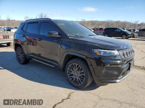 2022 Jeep Compass (RED) Edition with VIN 3C4NJDCB5NT156889, listed as a Copart auction lot 42326945 with Not provided miles and Salvage title. Bid and sale history available at DreamBid. Image 4.