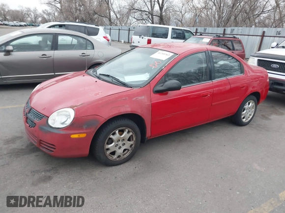 2004 Dodge Neon SXT with VIN 1B3ES56C74D536751, listed as a IAAI auction lot 41760363 with 218,973 mi miles. Bid and sale history available at carsss.com. Image 2.