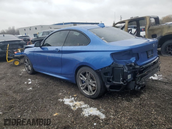 2014 BMW 2 Series 228i with VIN WBA1F5C57EV255677, listed as a Copart auction lot 52769705 with 123,755 mi miles and Clean Title. Bid and sale history available at DreamBid. Image 2.