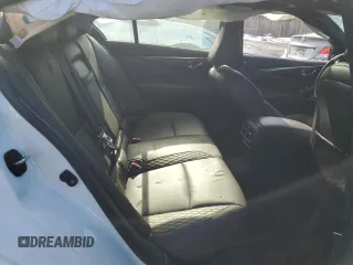 2017 Infiniti Q50 3.0t Signature Edition with VIN JN1EV7ARXHM833082, listed as a Copart auction lot 42779385 with 0 mi miles and Salvage Title. Bid and sale history available at carsss.com. Image 10.