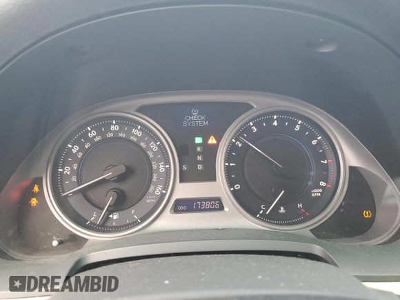 2006 Lexus IS 350 with VIN JTHBE262165010819, listed as a Copart auction lot 63596435 with 173,806 mi miles and Clean title. Bid and sale history available at DreamBid. Image 9.