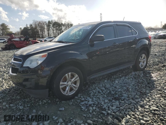 2015 Chevrolet Equinox LS with VIN 2GNALAEK9F1141942, listed as a Copart auction lot 48055635 with 136,579 mi miles and Clean Title. Bid and sale history available at carsss.com. Image 1.