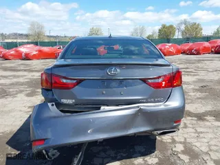 2013 Lexus GS 350 with VIN JTHCE1BL7D5005179, listed as a IAAI auction lot 41971268 with 130,384 mi miles. Bid and sale history available at carsss.com. Image 16.