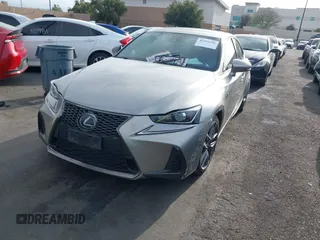 2020 Lexus IS with VIN JTHGA1D20L5105897, listed as a IAAI auction lot 41926240 with 72,818 mi miles. Bid and sale history available at carsss.com. Image 18.