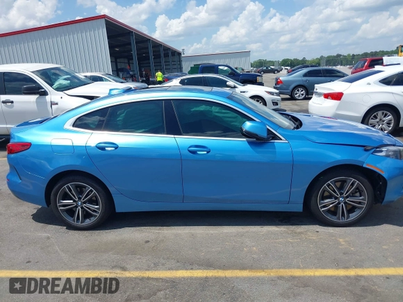 2021 BMW 2 Series 228i xDrive with VIN WBA73AK06M7G47198, listed as a IAAI auction lot 42169478 with 55,459 mi miles and . Bid and sale history available at DreamBid. Image 13.
