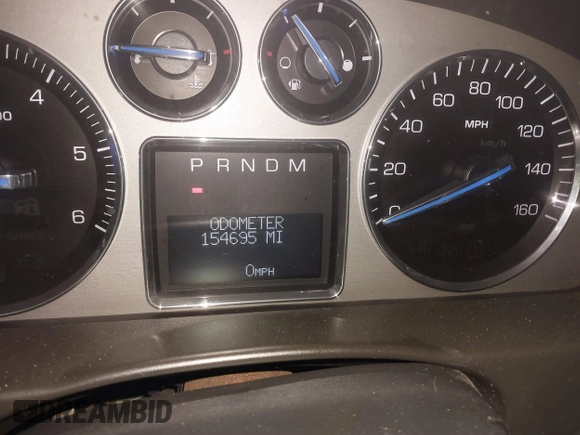 2007 Cadillac Escalade EXT with VIN 3GYFK62887G197848, listed as a IAAI auction lot 42100948 with 154,695 mi miles. Bid and sale history available at carsss.com. Image 7.