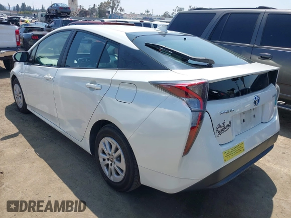 2016 Toyota Prius Two with VIN JTDKBRFU4G3523676, listed as a IAAI auction lot 42174710 with 167,347 mi miles and . Bid and sale history available at DreamBid. Image 3.