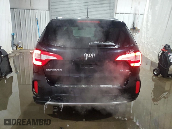 2015 Kia Sorento SX Limited with VIN 5XYKWDA77FG624536, listed as a Copart auction lot 89383385 with 87,305 mi miles and Salvage Title. Bid and sale history available at carsss.com. Image 6.