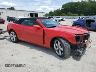 2011 Chevrolet Camaro 2LT with VIN 2G1FC3DD6B9158702, listed as a Copart auction lot 55799765 with 142,101 mi miles and Salvage title. Bid and sale history available at DreamBid. Image 4.