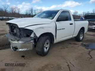 2011 Ram 1500 ST with VIN 3D7JB1EK3BG504593, listed as a Copart auction lot 42492255 with 89,736 mi miles and Salvage title. Bid and sale history available at DreamBid. Image 1.