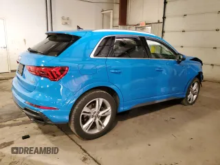 2020 Audi Q3 S line Prestige with VIN WA1FECF31L1030180, listed as a Copart auction lot 82638544 with 41,440 mi miles and Salvage Title. Bid and sale history available at carsss.com. Image 3.
