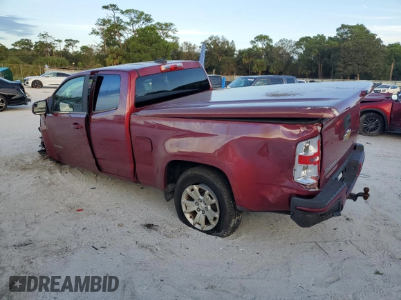2017 Chevrolet Colorado 2WD LT with VIN 1GCHSCEN6H1244499, listed as a Copart auction lot 76335894 with 83,003 mi miles and Salvage Title. Bid and sale history available at carsss.com. Image 2.