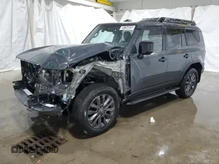 2025 Toyota Land Cruiser 1958 Edition z VIN JTEABFAJ3S5017093, wystawiony jako Copart lot #59734025 z przebiegiem 156 mil mil oraz Czysty tytuł • Clean title. Historia ofert i sprzedaży dostępna na DreamBid. Obrazek 1.
