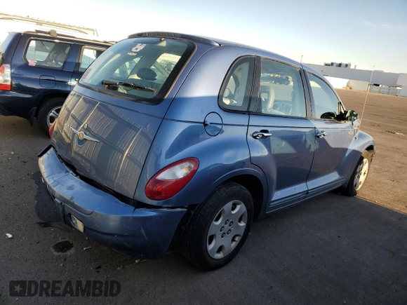 2006 Chrysler PT Cruiser Touring with VIN 3A4FY58B96T204131, listed as a Copart auction lot 76035584 with 114,637 mi miles and Salvage Title. Bid and sale history available at DreamBid. Image 3.