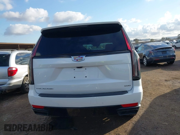 2023 Cadillac Escalade 4WD Sport with VIN 1GYS4FKL2PR239332, listed as a IAAI auction lot 41310578 with 39,836 mi miles and . Bid and sale history available at DreamBid. Image 17.