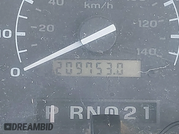 1995 Ford F-150 with VIN 1FTDF15Y9SNA78612, listed as a IAAI auction lot 41563310 with 209,753 mi miles. Bid and sale history available at carsss.com. Image 12.
