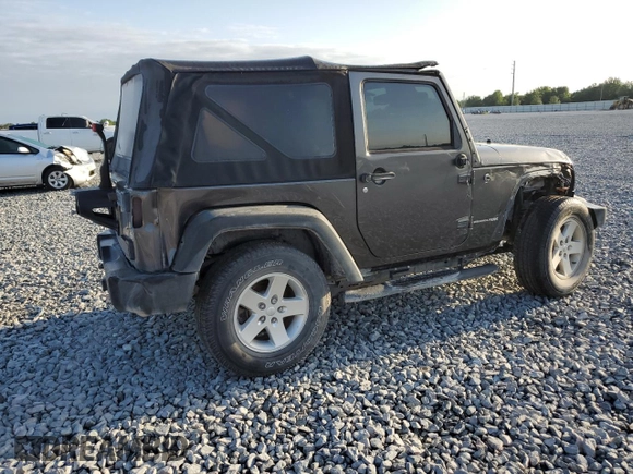 2018 Jeep Wrangler Willys Wheeler W z VIN 1C4AJWAGXJL852498, wystawiony jako Copart lot #52866945 z przebiegiem 90 515 mil mil oraz Szkoda całkowita • Salvage title. Historia ofert i sprzedaży dostępna na DreamBid. Obrazek 3.