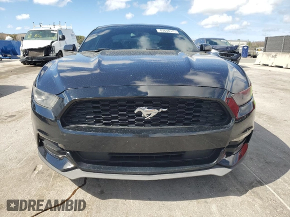 2017 Ford Mustang V6 with VIN 1FA6P8AMXH5270802, listed as a Copart auction lot 45638515 with 127,263 mi miles and Salvage title. Bid and sale history available at DreamBid. Image 5.
