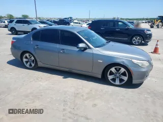 2010 BMW 5 Series 528i with VIN WBANU5C56AC460792, listed as a Copart auction lot 52634305 with Not Provided miles and Salvage Title. Bid and sale history available at carsss.com. Image 4.