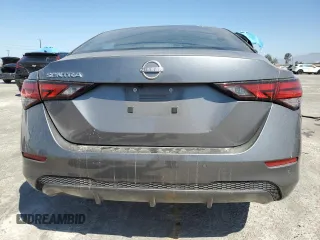 2024 Nissan Sentra S with VIN 3N1AB8BVXRY289545, listed as a Copart auction lot 60894395 with 53,131 mi miles and Salvage title. Bid and sale history available at DreamBid. Image 6.