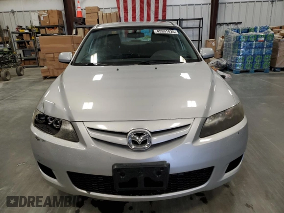 2008 Mazda 6 i Sport VE with VIN 1YVHP80C485M30341, listed as a Copart auction lot 49801025 with 160,433 mi miles and Salvage Title. Bid and sale history available at carsss.com. Image 5.