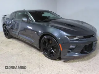 2016 Chevrolet Camaro 1SS with VIN 1G1FF1R7XG0184252, listed as a Copart auction lot 48585495 with 68,462 mi miles and Salvage Title. Bid and sale history available at carsss.com. Image 1.