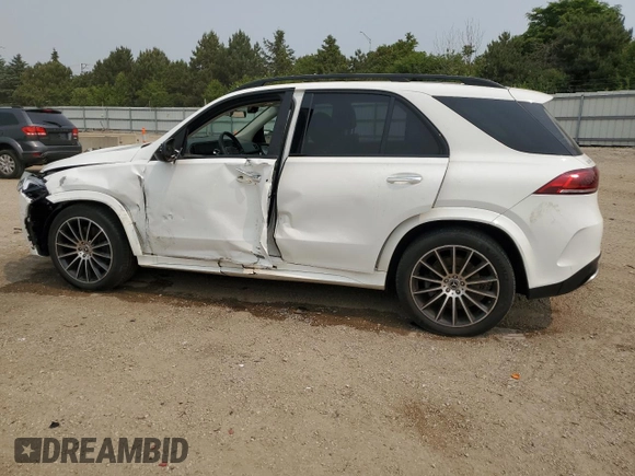 2020 Mercedes-Benz GLE 450 z VIN 4JGFB5KB8LA015632, wystawiony jako Copart lot #58567865 z przebiegiem 57 984 mil mil oraz Szkoda całkowita • Salvage title. Historia ofert i sprzedaży dostępna na DreamBid. Obrazek 2.