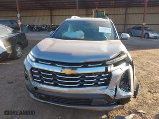 2025 Chevrolet Equinox FWD LT with VIN 3GNAXHEG8SL142422, listed as a IAAI auction lot 41160661 with 1,050 mi miles. Bid and sale history available at carsss.com. Image 12.