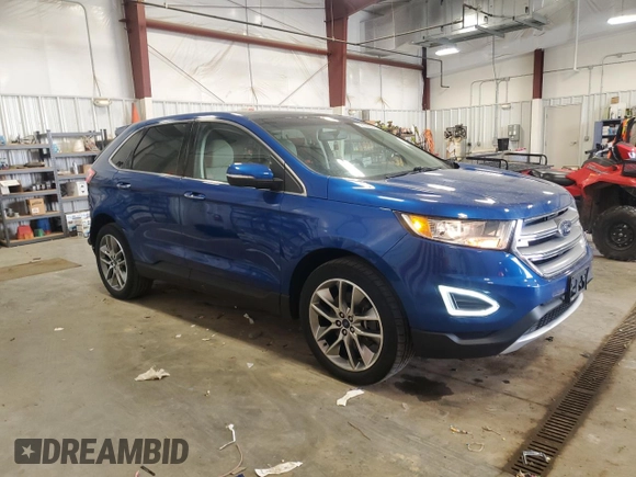 2018 Ford Edge Titanium with VIN 2FMPK4K89JBB18921, listed as a Copart auction lot 52107655 with 84,790 mi miles and Non Repairable. Bid and sale history available at carsss.com. Image 4.