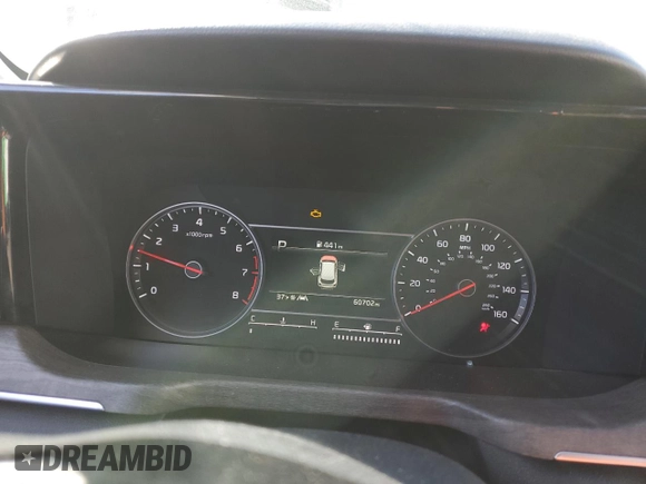 2023 Kia Sorento X-Line S with VIN 5XYRLDLCXPG189093, listed as a Copart auction lot 42477735 with 60,702 mi miles and Salvage Title. Bid and sale history available at DreamBid. Image 9.
