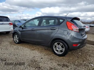 2017 Ford Fiesta SE with VIN 3FADP4EJ9HM165713, listed as a Copart auction lot 52184925 with 111,766 mi miles and Salvage Title. Bid and sale history available at carsss.com. Image 2.