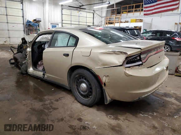 2018 Dodge Charger Police with VIN 2C3CDXKT6JH330051, listed as a Copart auction lot 89269665 with 151,302 mi miles and Salvage Title. Bid and sale history available at carsss.com. Image 2.