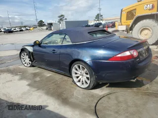 2007 Jaguar XK with VIN SAJDA44B175B00420, listed as a Copart auction lot 45976165 with 0 mi miles and Salvage Title. Bid and sale history available at carsss.com. Image 2.