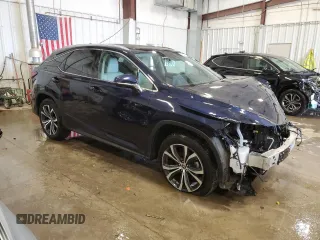 2022 Lexus RX with VIN 2T2HZMDA9NC315858, listed as a Copart auction lot 50645455 with 36,665 mi miles and Salvage Title. Bid and sale history available at carsss.com. Image 4.