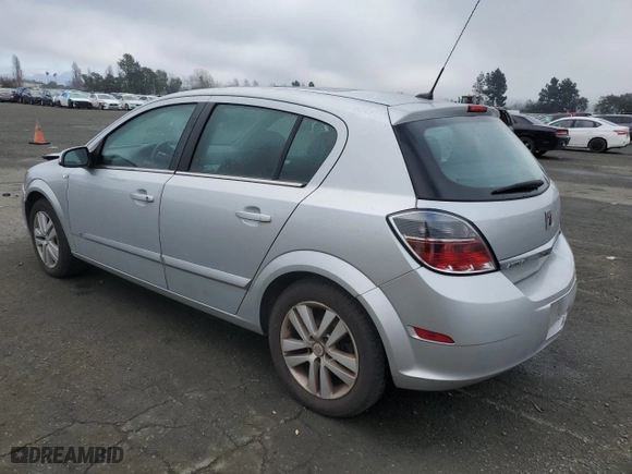 2008 Saturn Astra XR with VIN W08AT671885102232, listed as a Copart auction lot 87455354 with 63,676 mi miles and Salvage Title. Bid and sale history available at carsss.com. Image 2.
