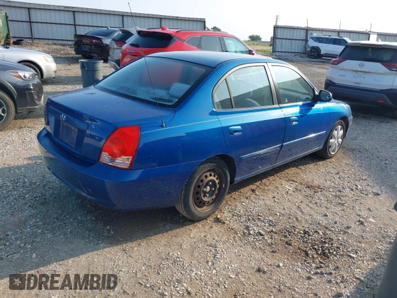 2006 Hyundai Elantra GLS z VIN KMHDN46D66U355708, wystawiony jako IAAI lot #42358537 z przebiegiem 121 676 mil mil oraz . Historia ofert i sprzedaży dostępna na DreamBid. Obrazek 4.
