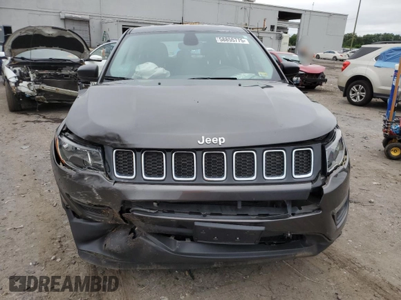 2021 Jeep Compass Sport z VIN 3C4NJDAB9MT521057, wystawiony jako Copart lot #58855775 z przebiegiem 37 135 mil mil oraz Szkoda całkowita • Salvage title. Historia ofert i sprzedaży dostępna na DreamBid. Obrazek 5.