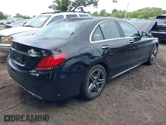 2020 Mercedes-Benz C 300 with VIN WDDWF8EB7LR547807, listed as a IAAI auction lot 42603171 with 16,441 mi miles and . Bid and sale history available at DreamBid. Image 4.