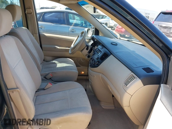 2005 Mazda MPV LX with VIN JM3LW28J250536046, listed as a IAAI auction lot 41770942 with 124,178 mi miles. Bid and sale history available at carsss.com. Image 5.