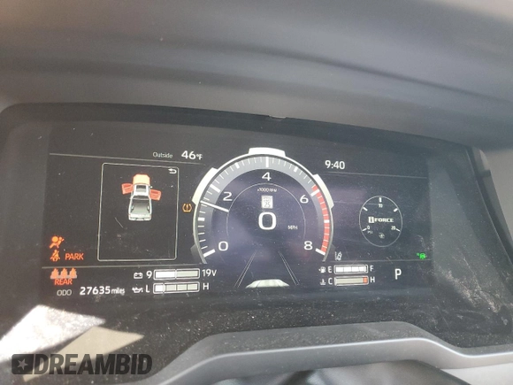 2022 Toyota Tundra 1794 Edition with VIN 5TFMA5DBXNX051060, listed as a Copart auction lot 50663135 with 27,635 mi miles and Salvage title. Bid and sale history available at DreamBid. Image 9.