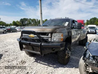 2013 Chevrolet Silverado 3500HD LTZ with VIN 1GC4K1C85DF228856, listed as a Copart auction lot 68224524 with 0 mi miles and Salvage Title. Bid and sale history available at carsss.com. Image 1.