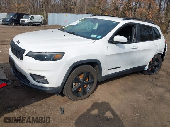 2021 Jeep Cherokee Latitude Plus with VIN 1C4PJMLBXMD185415, listed as a IAAI auction lot 41773843 with 62,770 mi miles and . Bid and sale history available at DreamBid. Image 2.