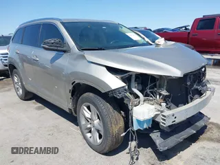 2015 Toyota Highlander Limited z VIN 5TDYKRFHXFS057083, wystawiony jako IAAI lot #41987477 z przebiegiem 197 298 mil mil oraz . Historia ofert i sprzedaży dostępna na DreamBid. Obrazek 1.